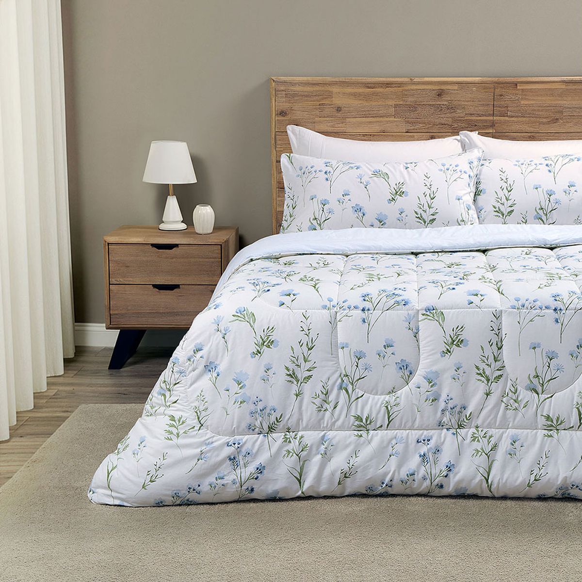 ROSEN - Plumón Cotton Baena 2 Plazas