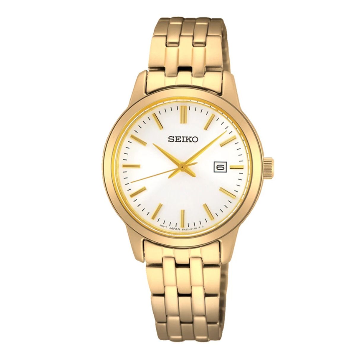 SEIKO - Reloj Seiko Mujer dorado Sur412p1