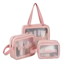 GENERICO - Set 3 Organizador Bolsa De Maquillaje Impermeable Viaje