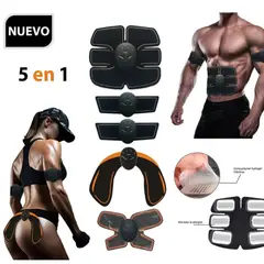 MOVI - Electroestimulador Muscular 5 en 1, Tonifica, reduce y marca