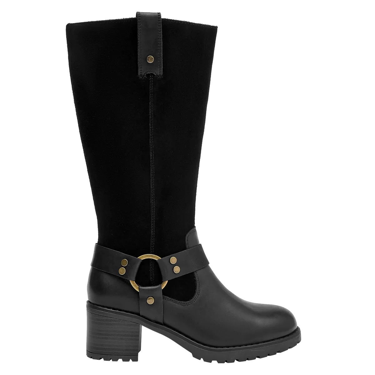 BRUNO ROSSI - Bota Casual Mujer Negro Bruno Rossi