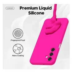 GENERICO - Carcasa Funda Para Samsung A17 5g Silicona Fucsia