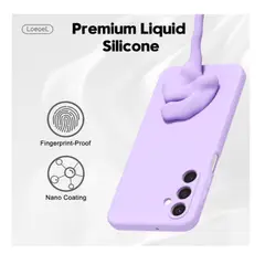 GENERICO - Carcasa Funda Para Samsung A17 5g Silicona Violeta