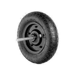 LIOI - Rueda de Carretilla Pantanera Pro 400x8 Tapa Negra