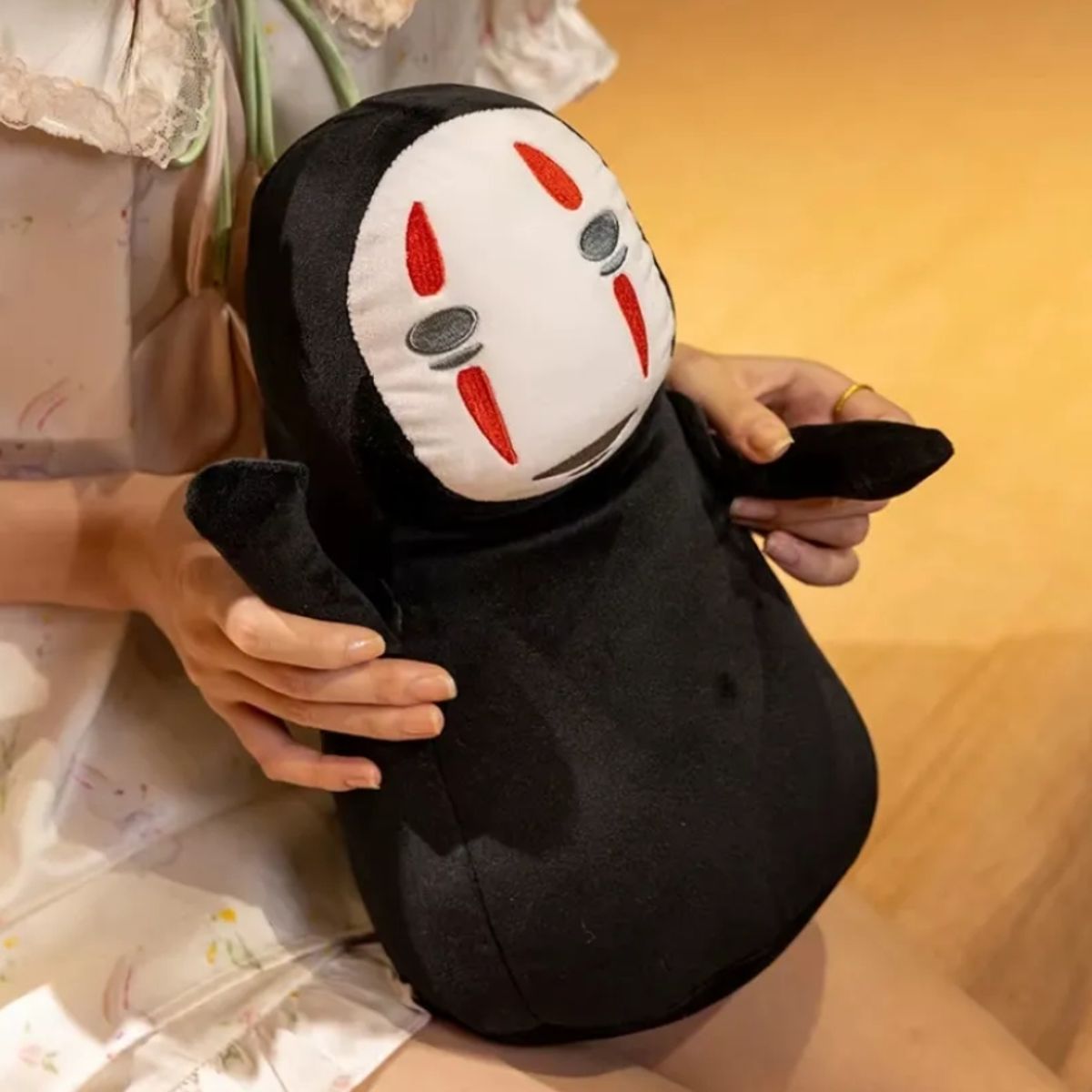 GENERICO - Peluche Sin Rostro El Viaje De Chihiro Ghibli Anime 30 Cm