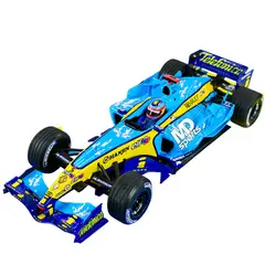 FORMULA 1 - Auto Renault R25 British GP 2005 #5 Fernando Alonso Minichamps 1:18