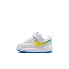 NIKE - Zapatillas Court Borough Low Blanco Niños