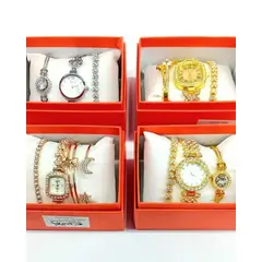 GENERICO - Set De Joyas Pulseras Y Reloj Para Mujer