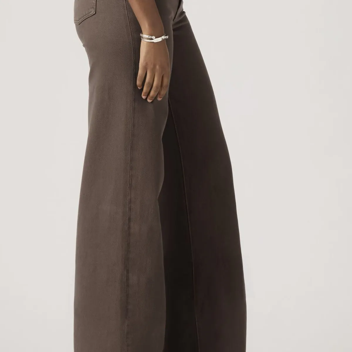 LEVIS - Jeans Mujer Ribcage Wide Leg Café Levis