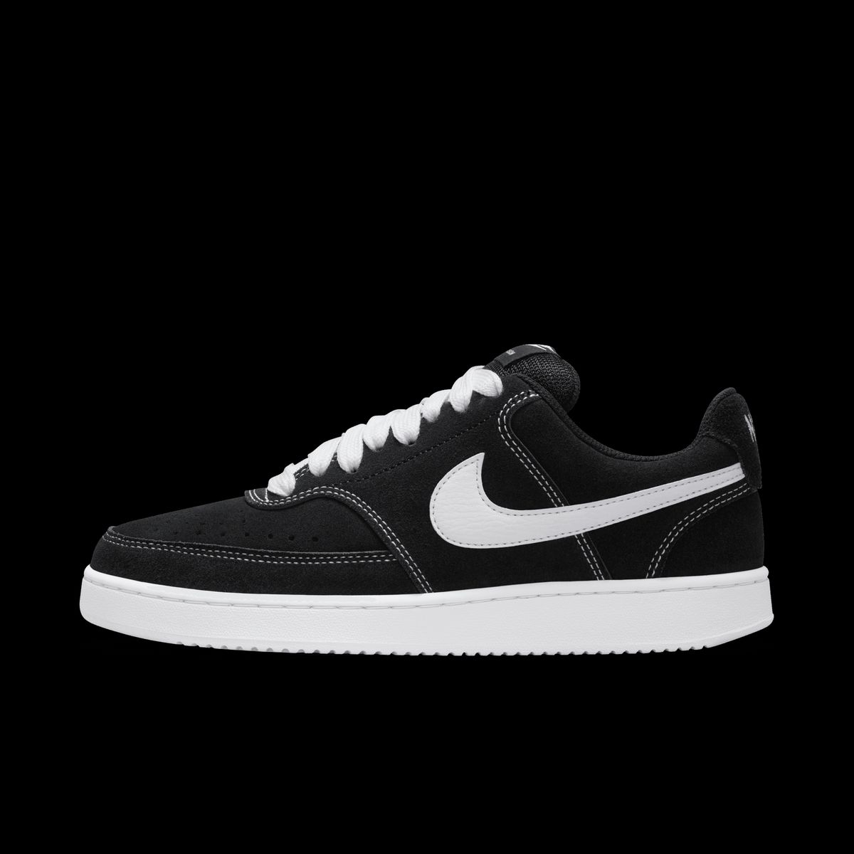 NIKE - Zapatillas Nike Court Vision Low Negro Mujer