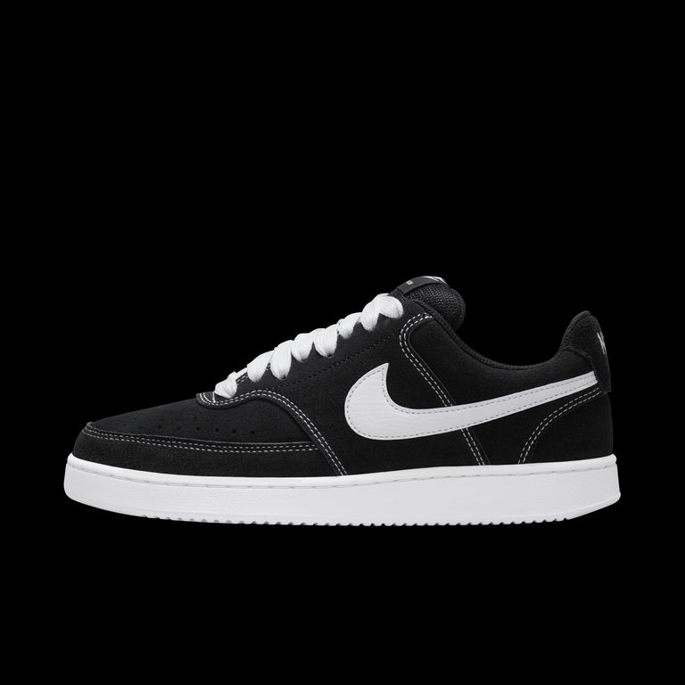 Zapatillas Court Vision Low Negro Mujer