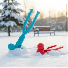 GENERICO - Pinza Para Hacer Bolas De Nieve Juguete Molde Mono Nieve