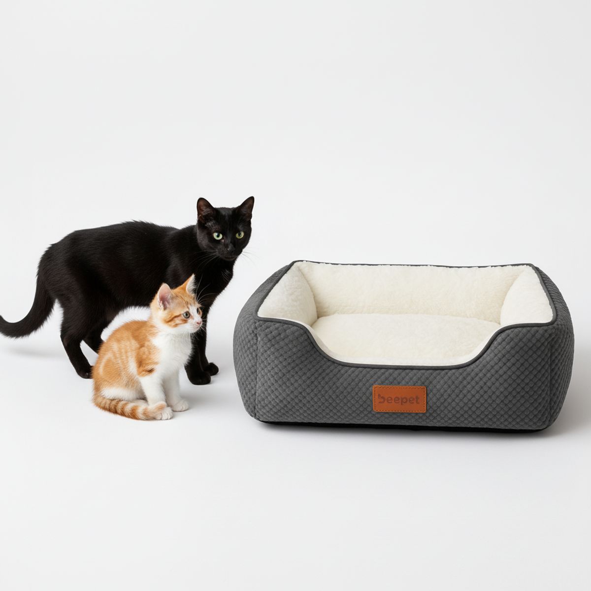 BEBESIT - Cama para Mascotas Pawzen Ortopédica S50x40