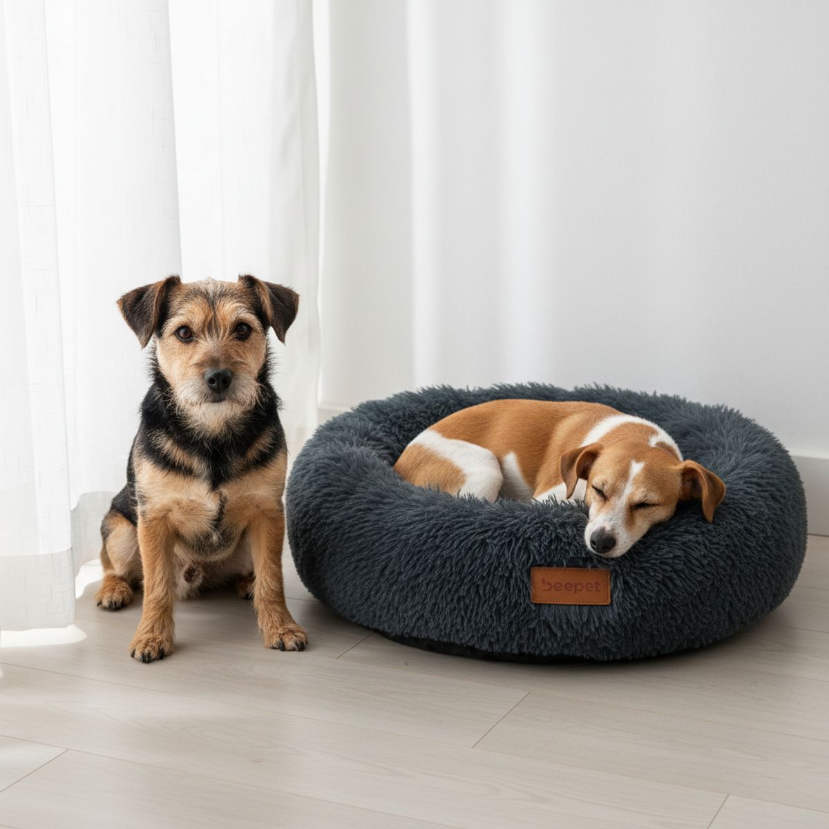 BEBESIT - Cama para Mascotas Cloud Antiestrés M80
