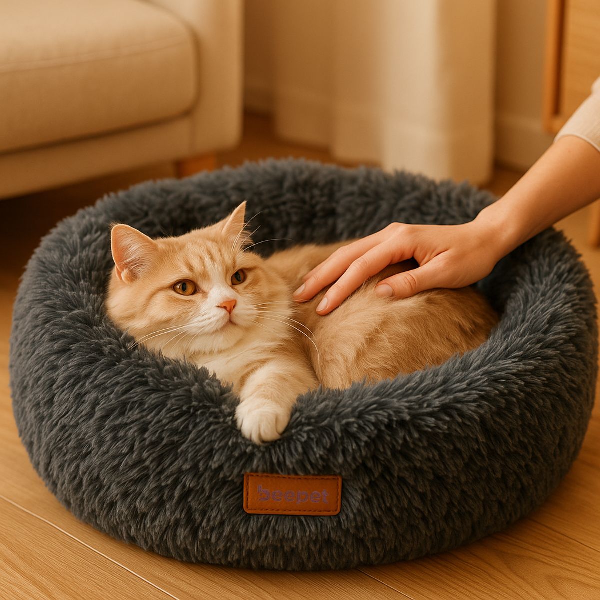 BEBESIT - Cama para Mascotas Cloud Antiestrés S60