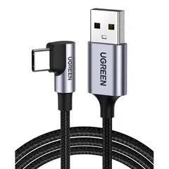 GENERICO - Cable Cargador USB A a Tipo C 90° 2 Metros BELUG