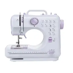 MOVI - Mini Máquina de coser portátil eléctrica, 12 puntadas integradas