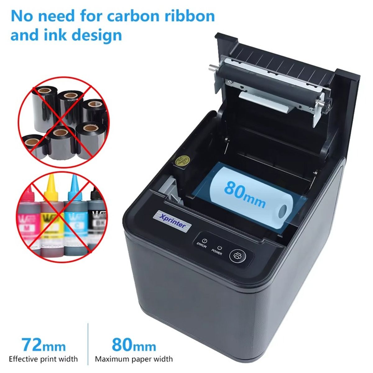 XPRINTER - Impresora Termica x-printer 80MM XP-80TS