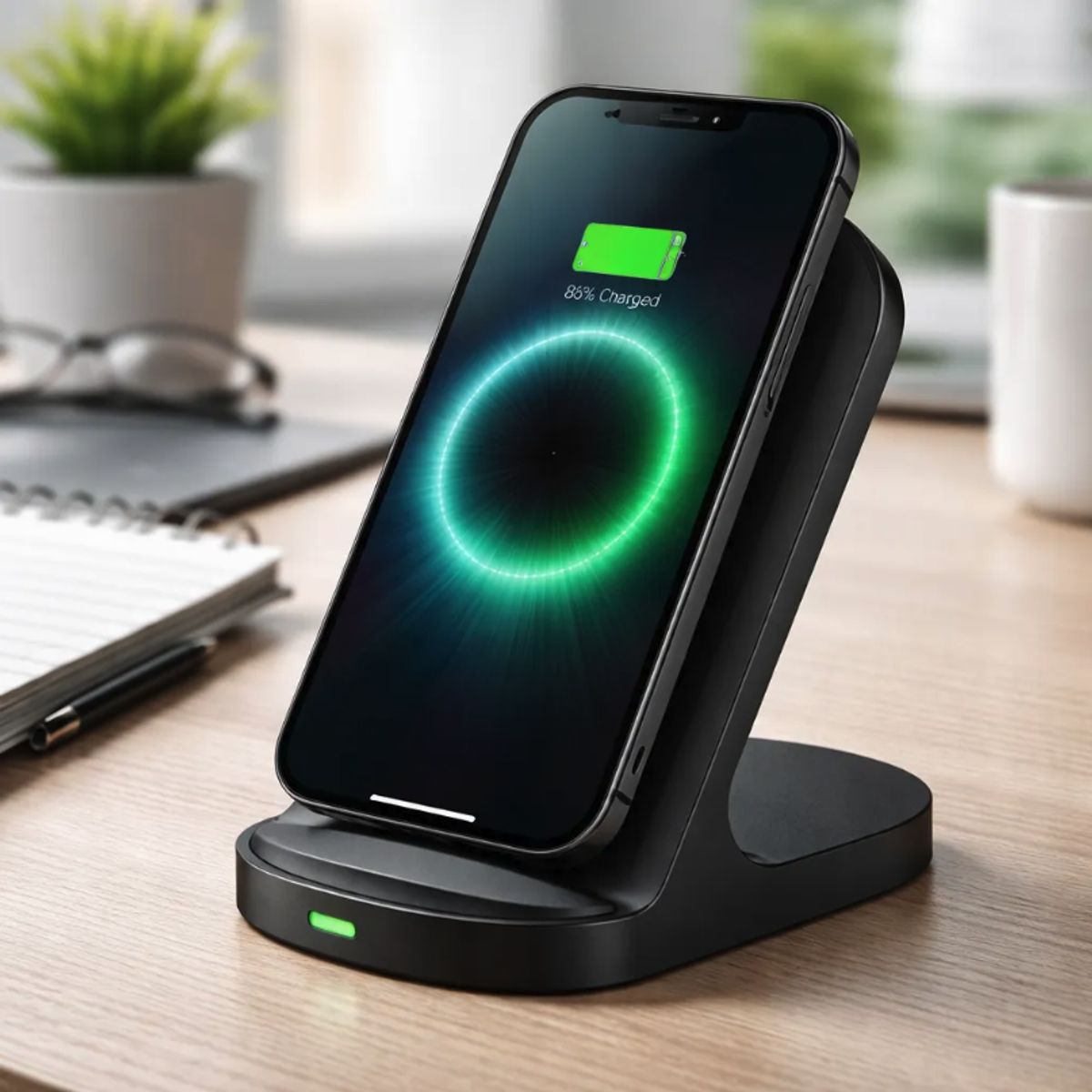 ENERGIZER - Cargador Inalámbrico Escritorio 3 En 1 15W