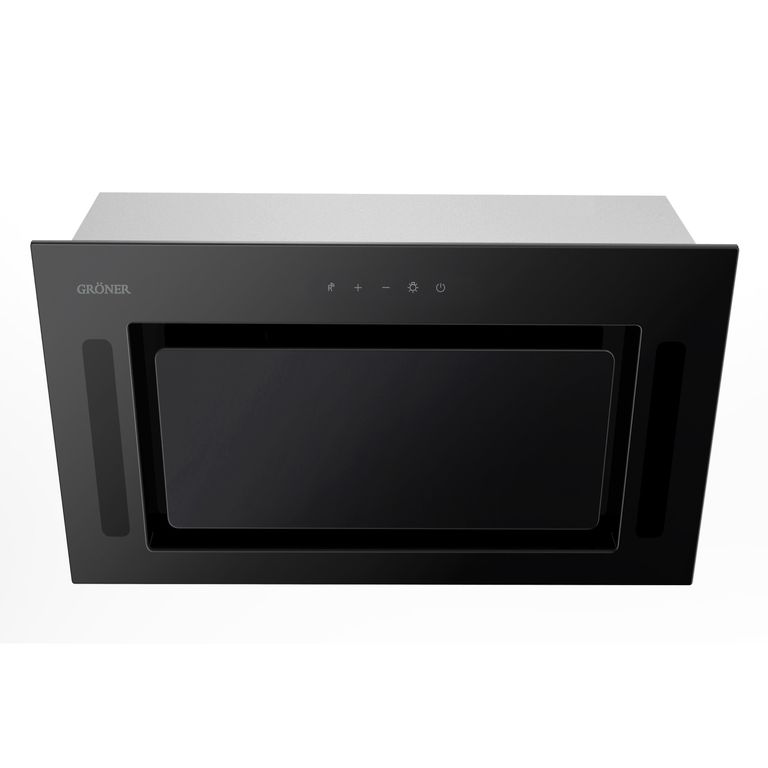 GRONER Campana Empotrada Gröner Black Glass 52 cm