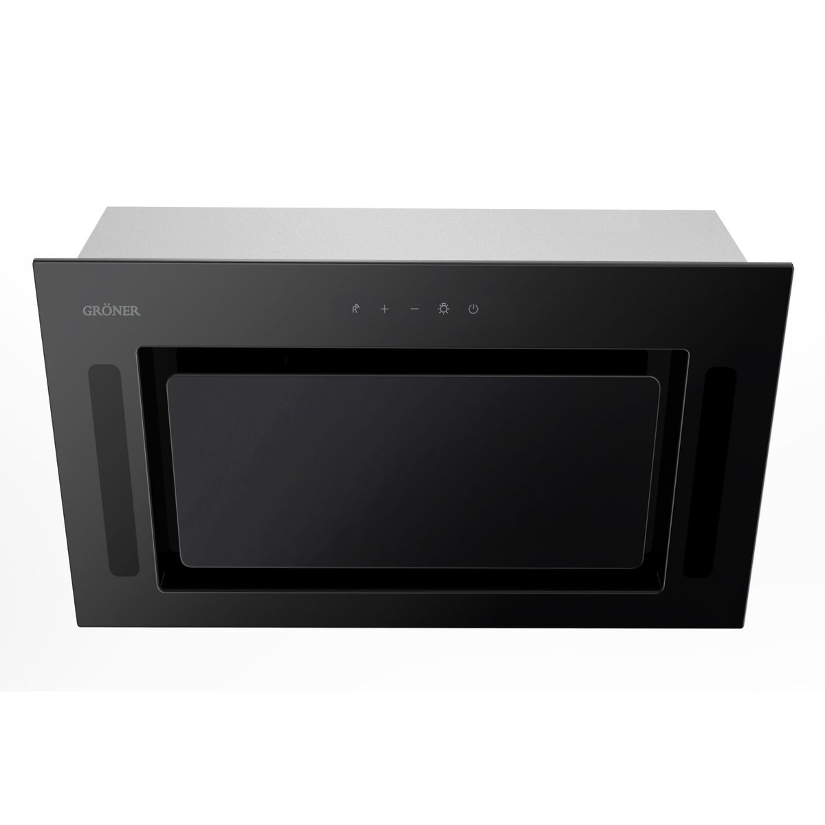 GRONER - Campana Empotrada Gröner Black Glass 52 cm