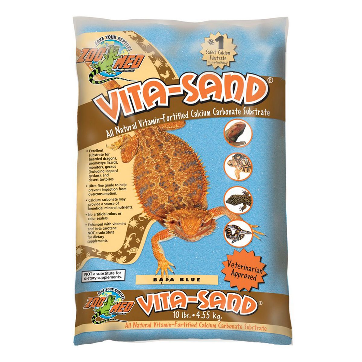 ZOOMED - SUSTRATO VITA SAND - OUTBACK ORANGE 4,5KG