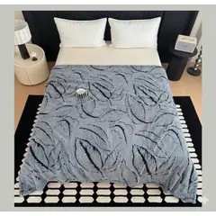 GENERICO - Frazada Manta Plush Sherpa Extra suave 150x200cm