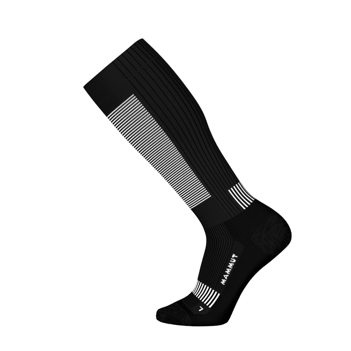 MAMMUT - Calcetin Mammut Mountaineering Compression Knee Negro