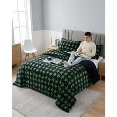 GENERICO - Cubrecama King Super King Plush con Chiporro Térmico