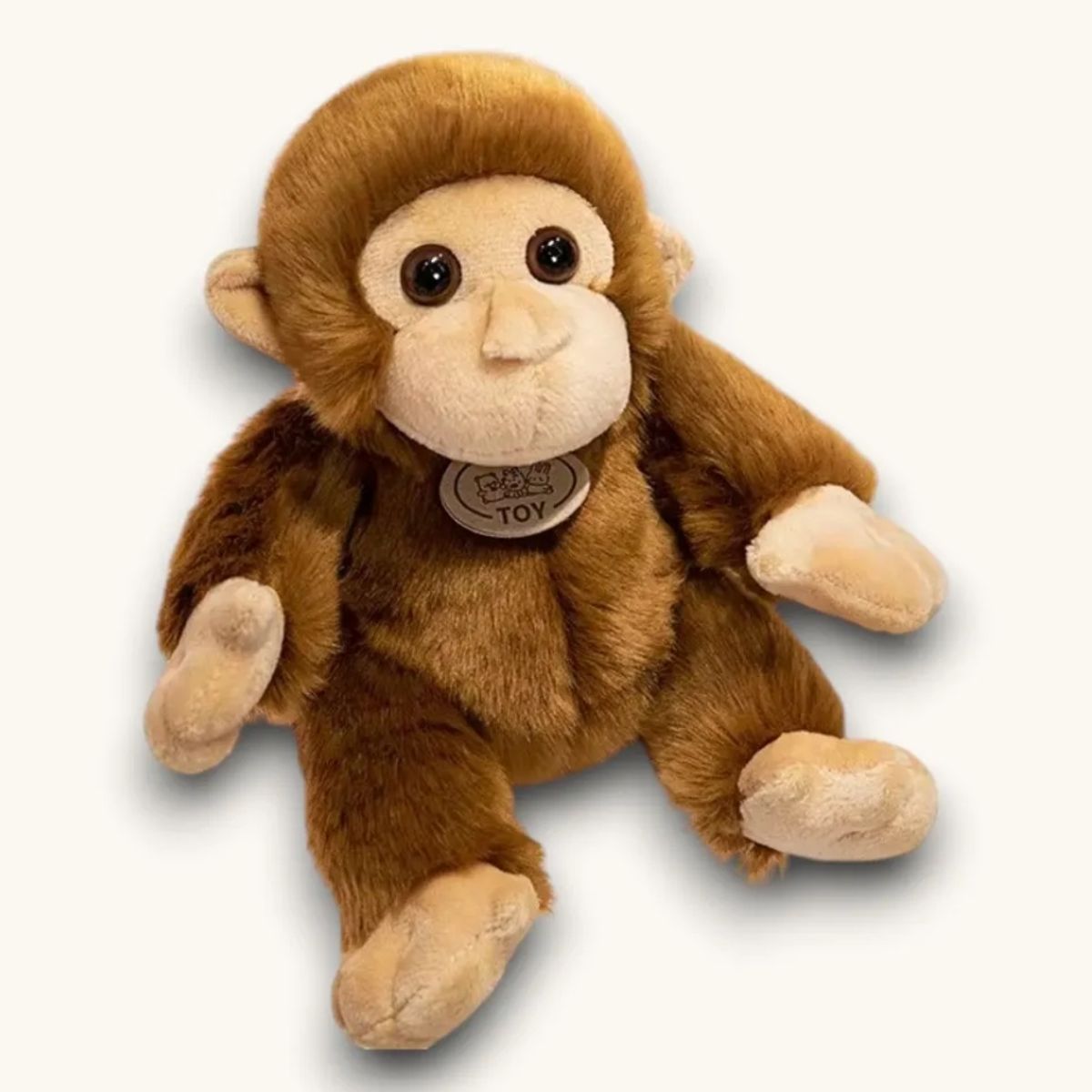 GENERICO - Peluche Animal Mono Monkey Tierno Regalo 17 Cm