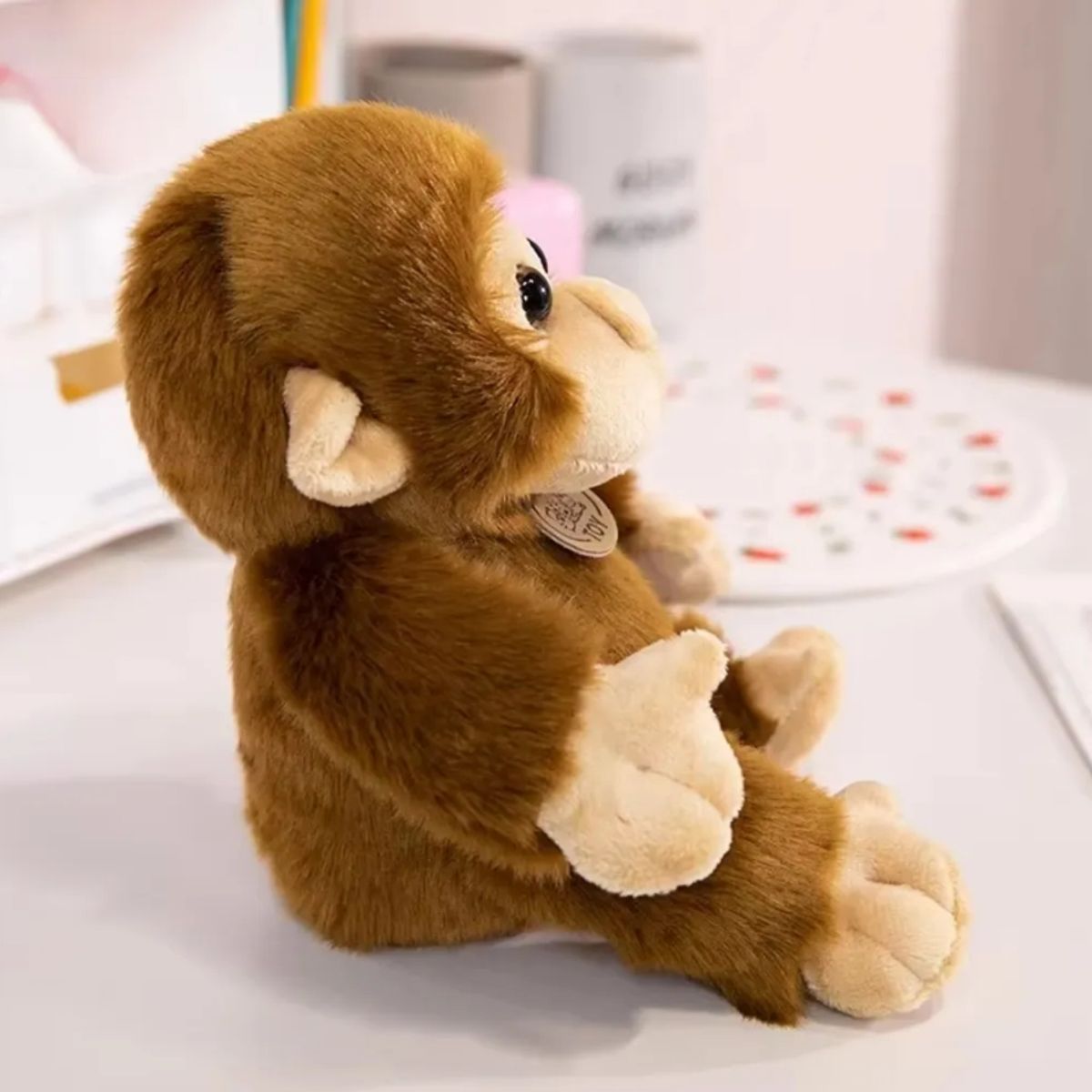 GENERICO - Peluche Animal Mono Monkey Tierno Regalo 17 Cm
