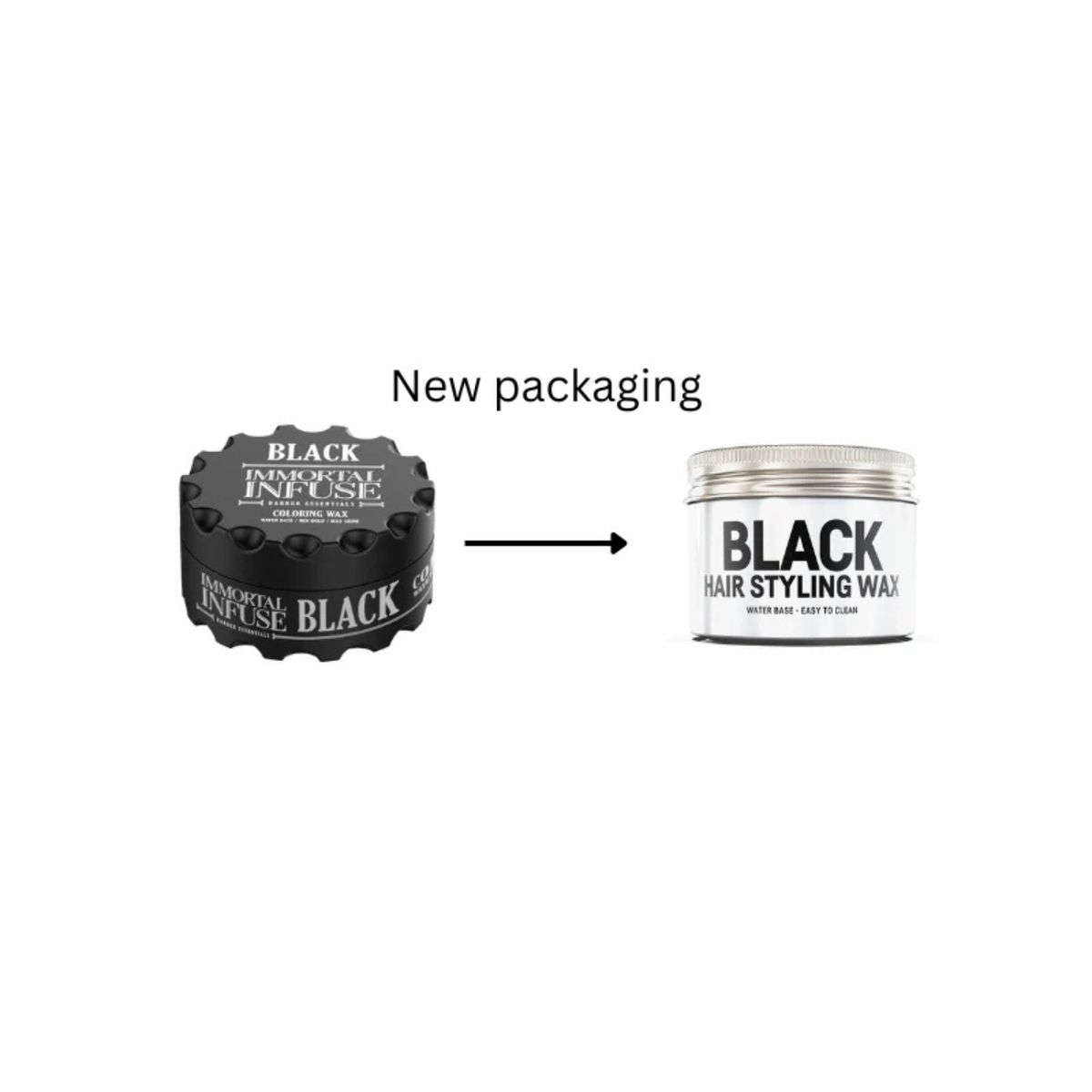 IMMORTAL NYC - Immortal NYC Black Hair Styling Wax 100ml