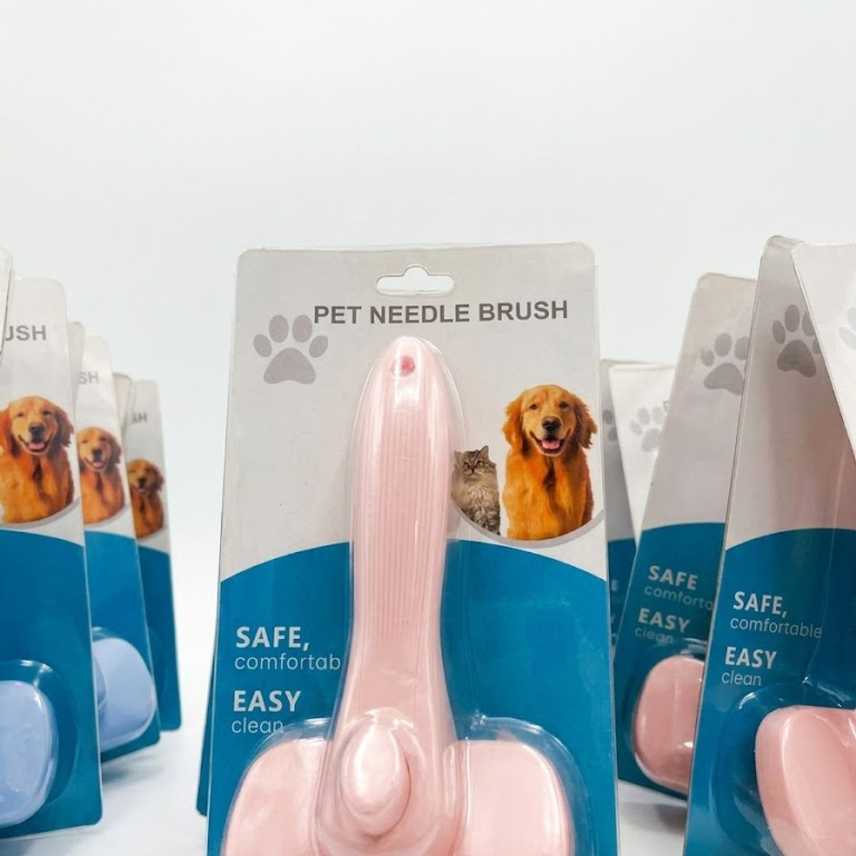 GENERICO - Cepillo Peine Perro Gato Eliminador De Pelos Auto Limpiante