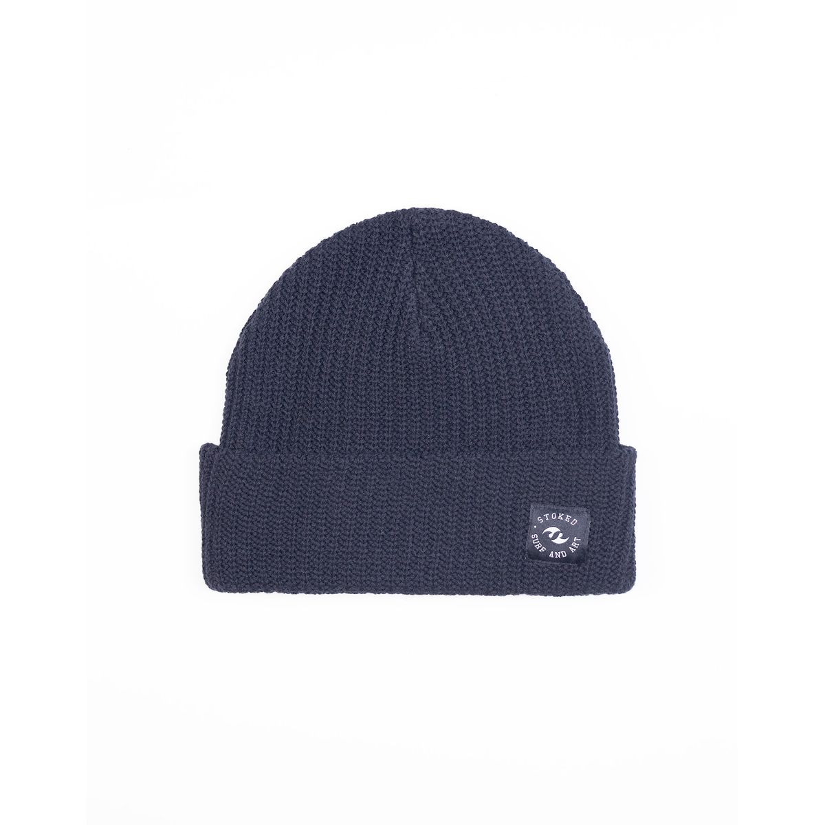 STOKED - Gorro Beanie Unisex Classic Negro Stoked