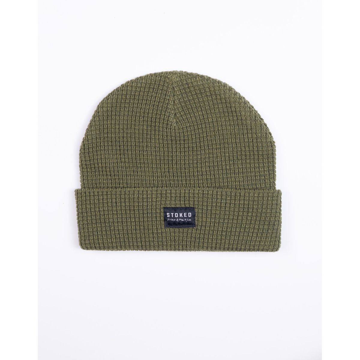 STOKED - Gorro Beanie Unisex Stoked Rubb Verde
