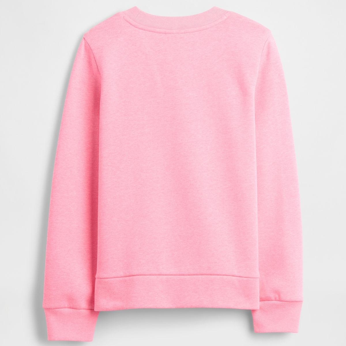 GAP - Polerón Niña Logo Sin Gorro Rosado Gap