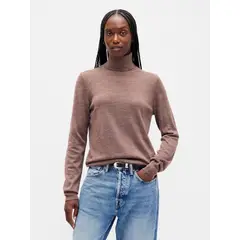 GAP - Sweater Mujer Merino Rosado
