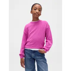 GAP - Sweater Niña Crew Lila Lila