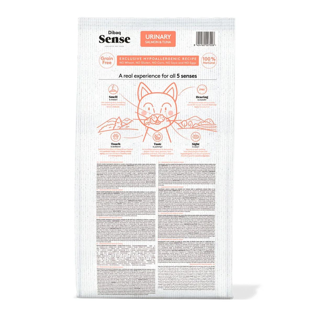 SENSE - Alimento Sense para Gato Adulto Urinary Salmon & Atun