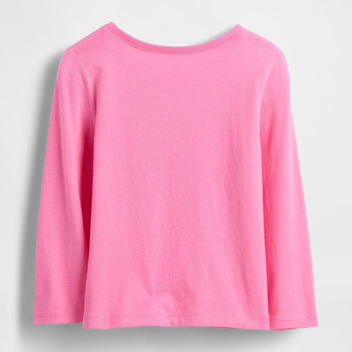 GAP - Polera Toddler Niña Manga Larga Logo Rosado Gap