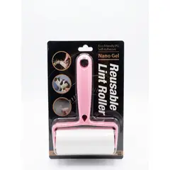 GENERICO - Rodillo Quita Pelos Pelusas Lavable Silicona Nanogel