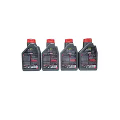 MOTUL - Pack 4L Aceite Moto 10w 40 Semi-sintetico 4T 1L