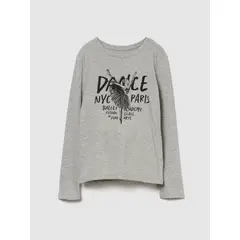 GAP - Polera Niña Manga Larga Rosado