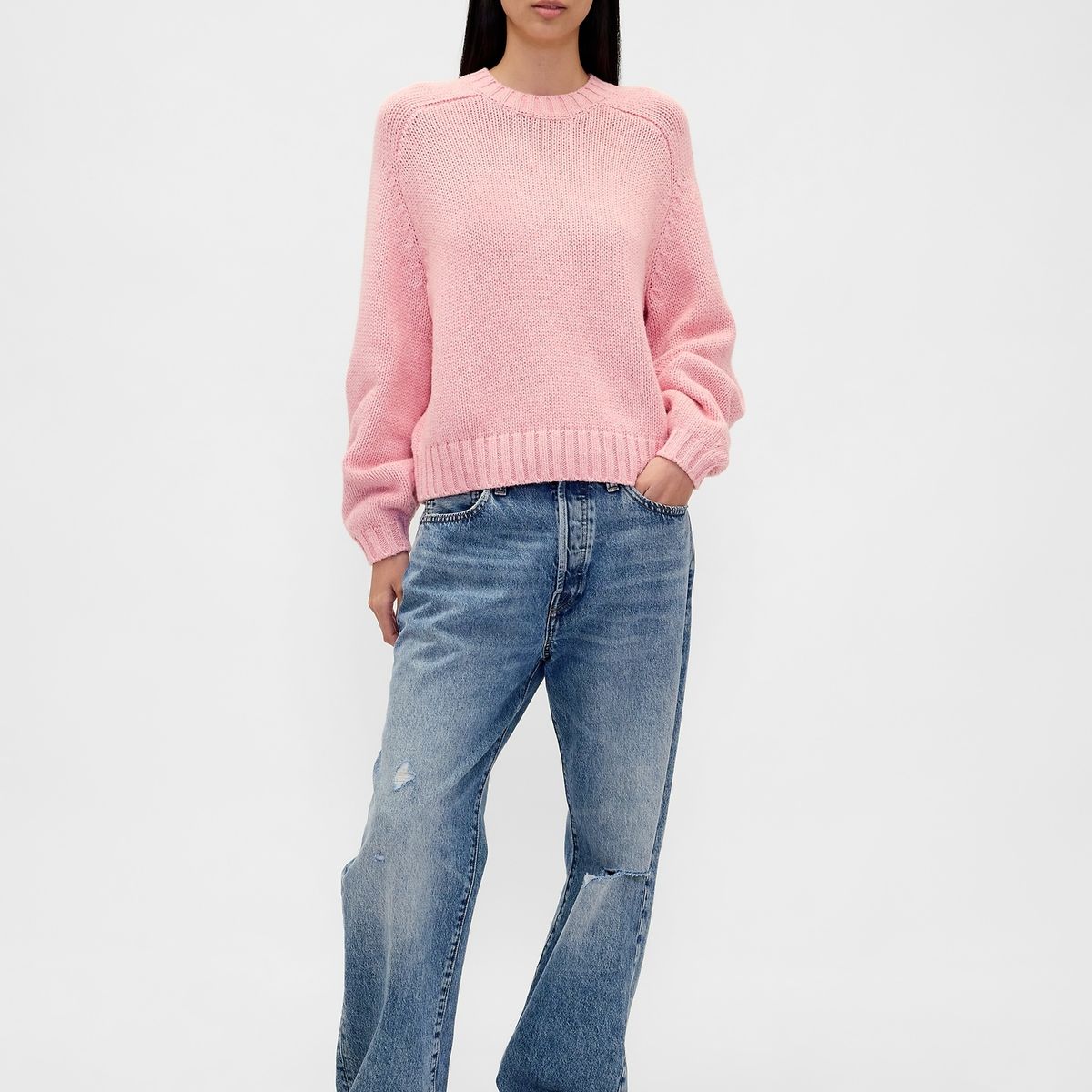 GAP - Sweater Mujer Rosado Gap