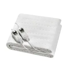 RELAN - Calienta Cama Eléctrico Queen 2 Zonas 6 Niveles de Calor