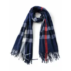 COLETTE - Bufanda Cashmere Modelo Kensington Plaid