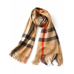 COLETTE - Bufanda Cashmere Modelo Kensington Plaid