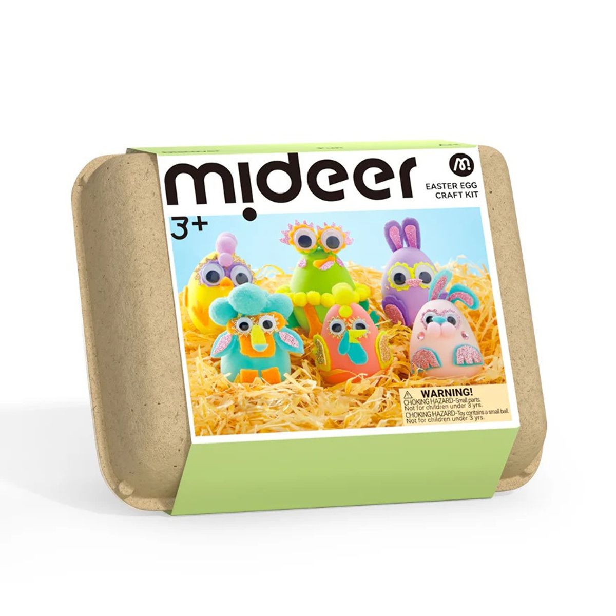 MIDEER - Mideer Set Manualidades Huevitos de Pascua para Decorar