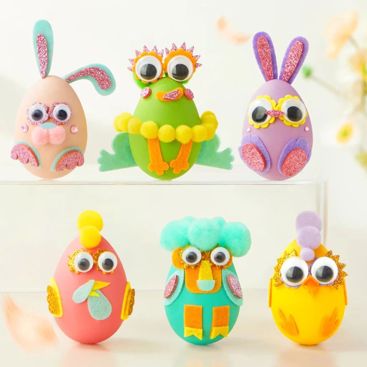 MIDEER - Mideer Set Manualidades Huevitos de Pascua para Decorar