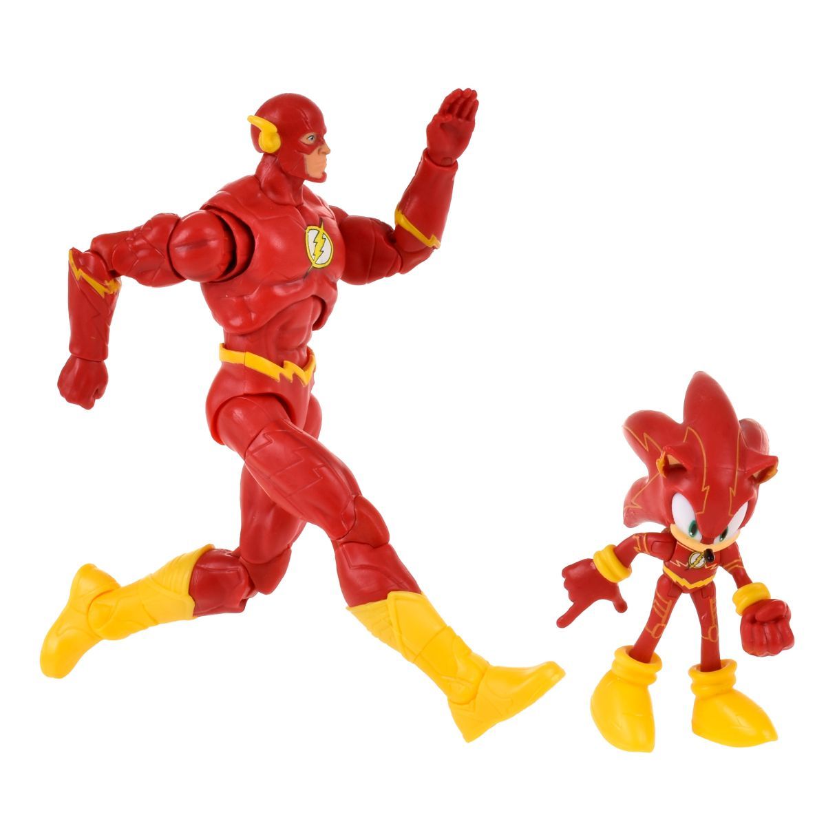 SONIC - SET 2 FIGURAS DE 6 Y 13 CM SONIC DC COMICS - SONIC THE FLASH